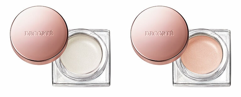 ディップイン グロウ クリームハイライター 全2色 各3,850円。写真左から、同1、2。