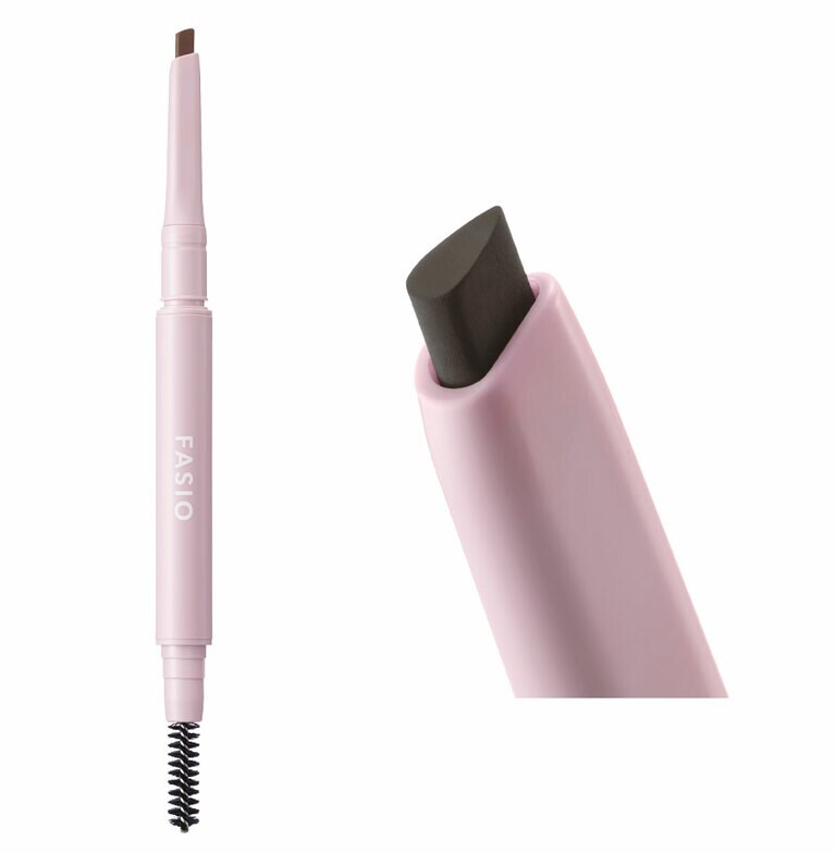ファシオ　ウォータープルーフ アイブロウ（しずく型芯）01 グレー 1,100円（編集部調べ）／コーセー