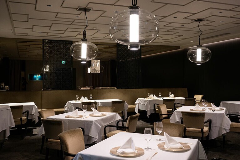 上質な空間で、きめ細やかなもてなしも魅力。