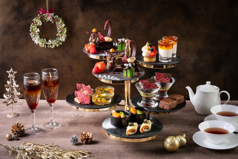 「クリスマスアフタヌーンティー」のイメージ。1名8,000円（税込・サ別）。前日までに要予約。
