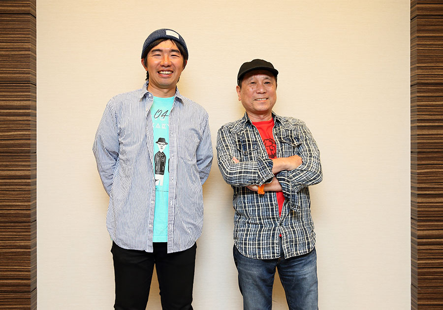 左から、矢野利裕氏、近田春夫氏。ジャニーズを語らせたら止まらない二人である。
