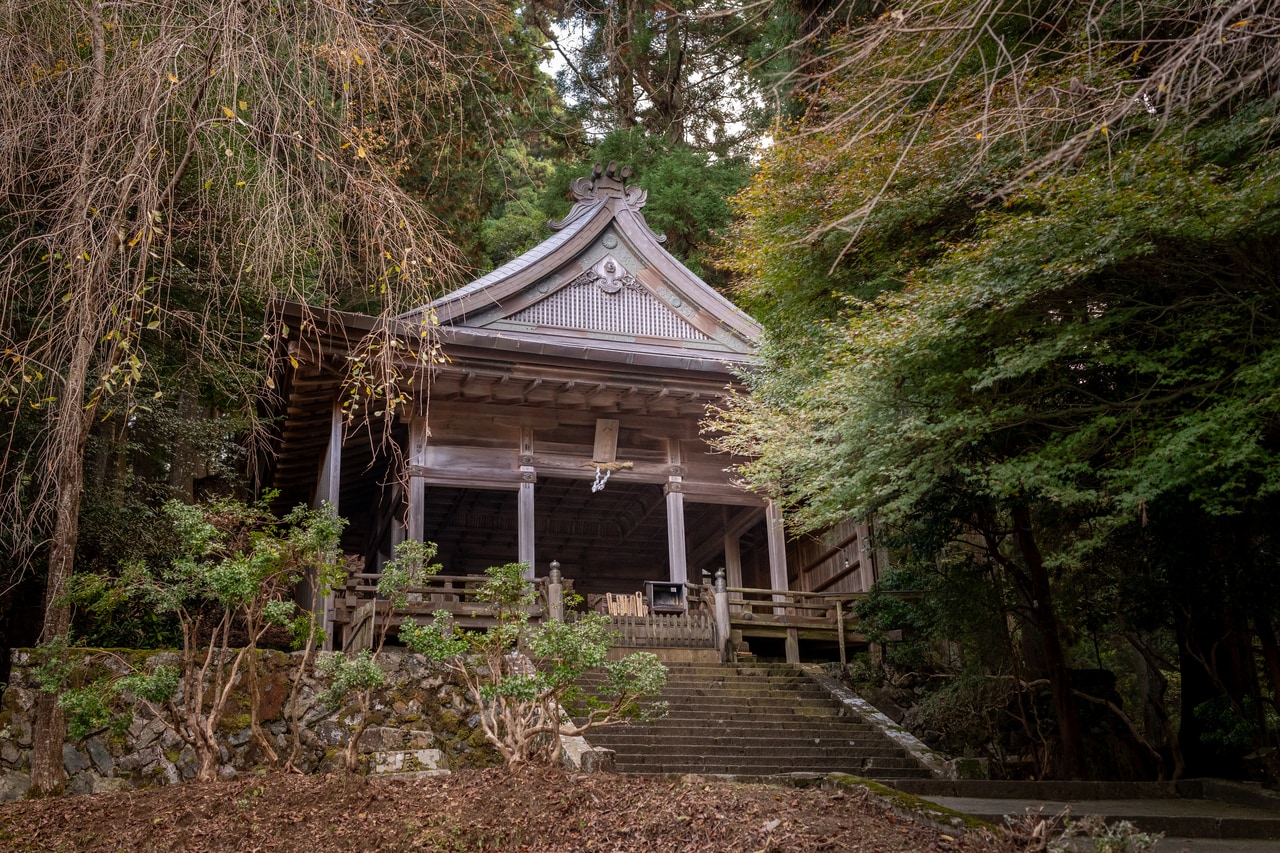 金峯神社は1000年以上の歴史がある古社。