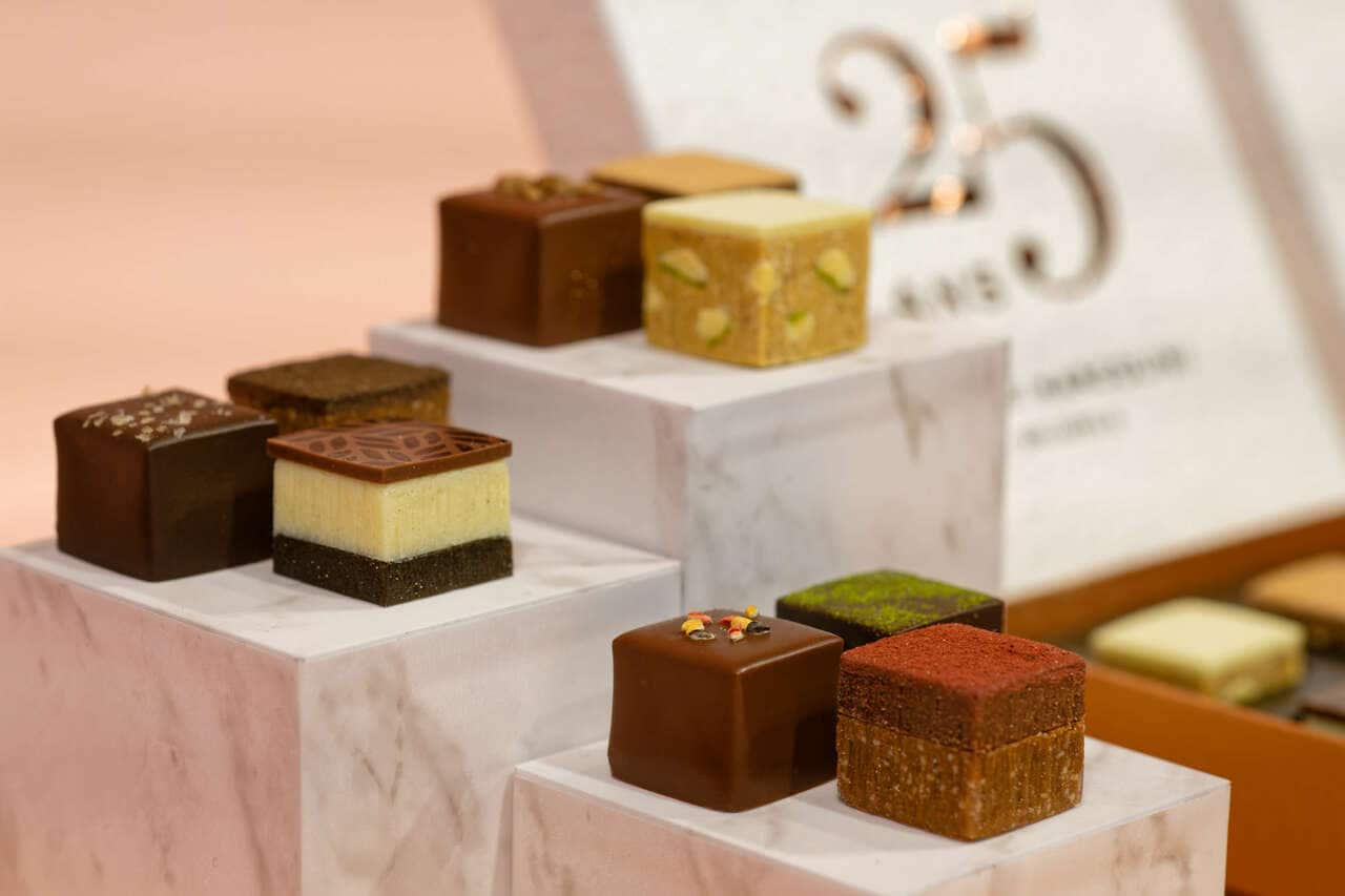 選び抜かれた日本食材とチョコレートの組み合わせの「コフレ アニヴェルセール ヴァンサンカン ジャポン」。