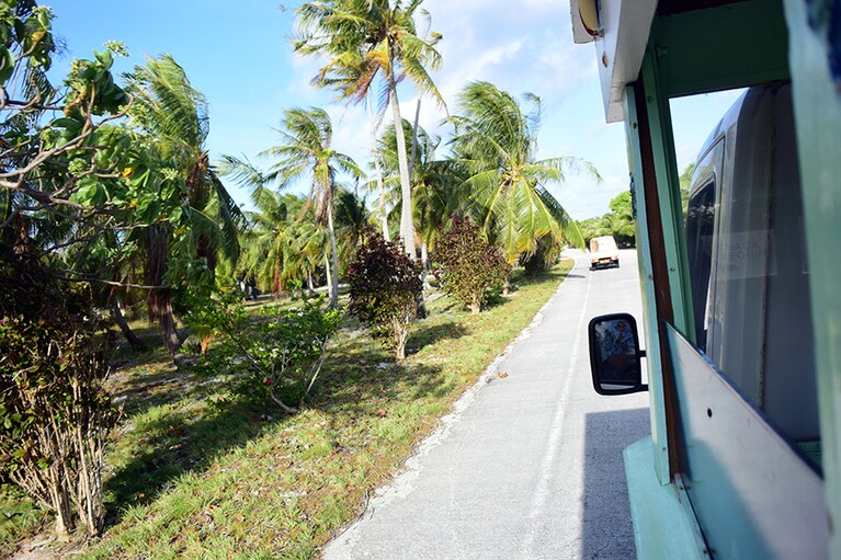 空港から約10分でロトアヴァの村へ。