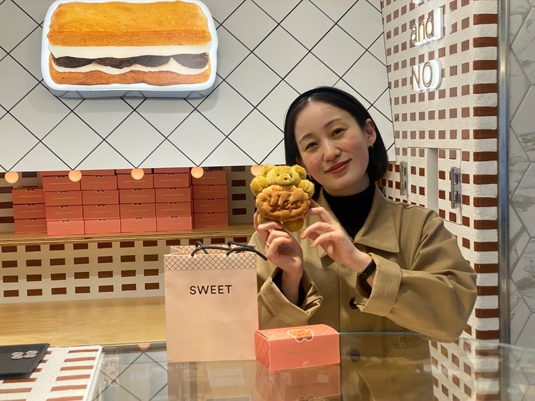 「菓子を通した幸せを真摯にお届けしたい」と平野紗季子さん。