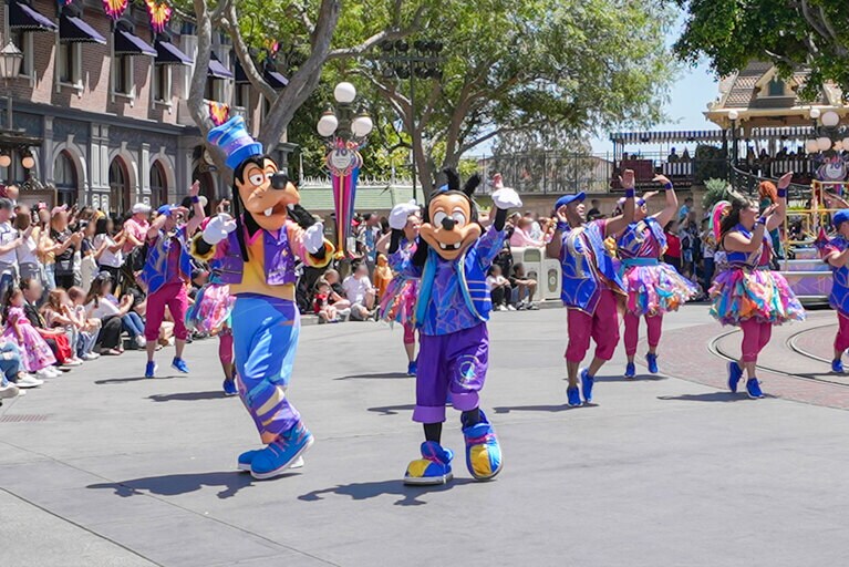 グーフィーとマックス。目線が近い！