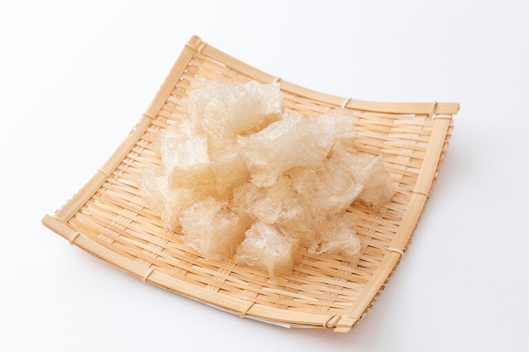 食物繊維が豊富な寒天。写真：asu0703/イメージマート。