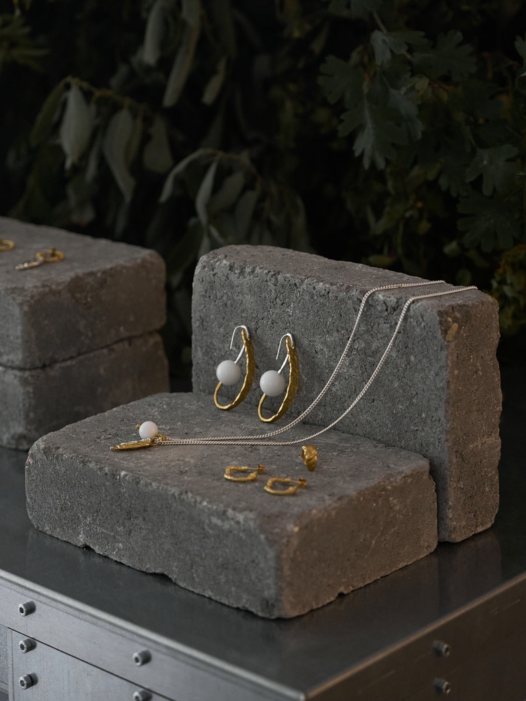 コペンハーゲン・ファッションウィークで発表した、「Itu」コレクションのインスタレーションより。