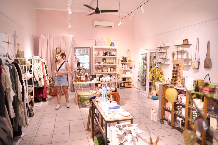 暮らしを豊かにするアイテムが揃う。