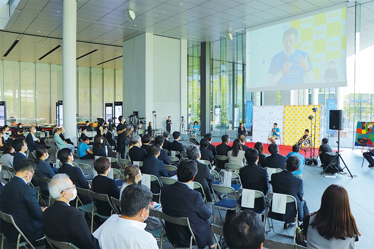 「アートパラ深川おしゃべりな芸術祭」より。