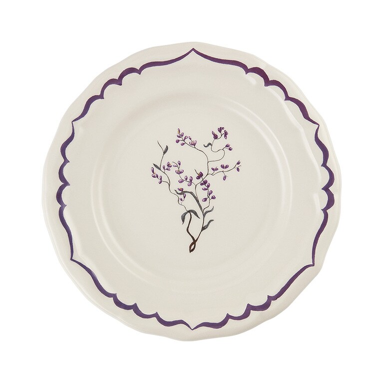 Side plate Purple 19cm 11,000円。