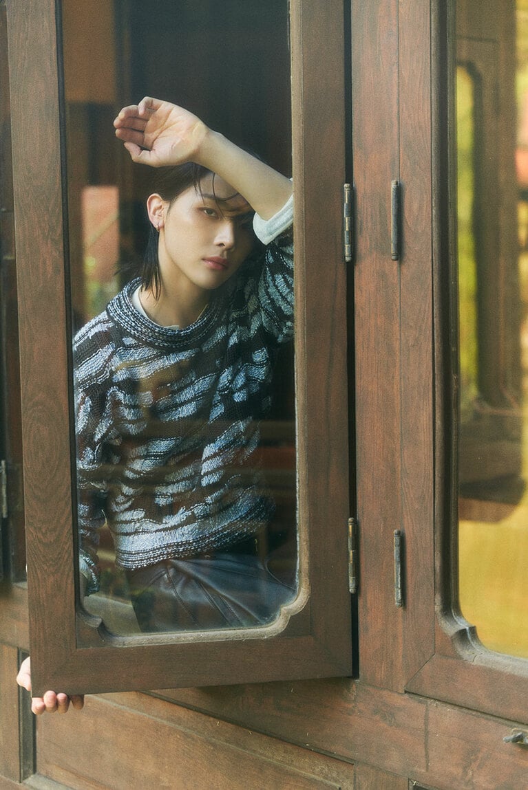 【新埔鎮】「The One 南園人文客棧にははじめて来ましたが、自然を活かした庭がきれいだなと思って写真に撮りました（フォトカード付録に掲載）」