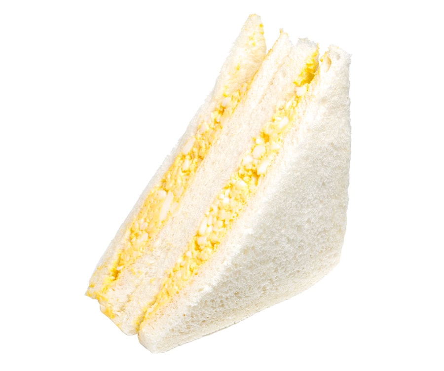 メルヘン人気サンドイッチ【第2位】タマゴサンド 340円。