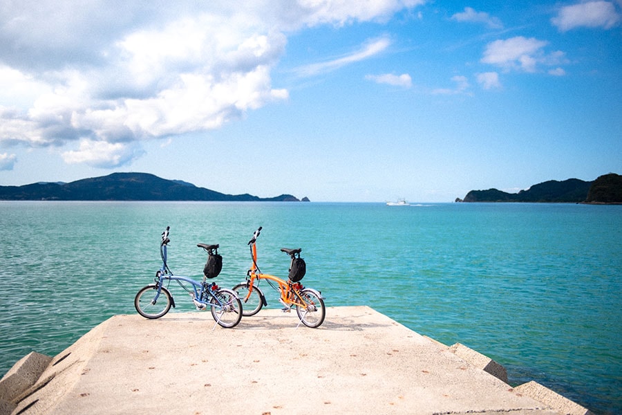 長門湯本温泉からレンタサイクルで約30分走ればこの絶景！