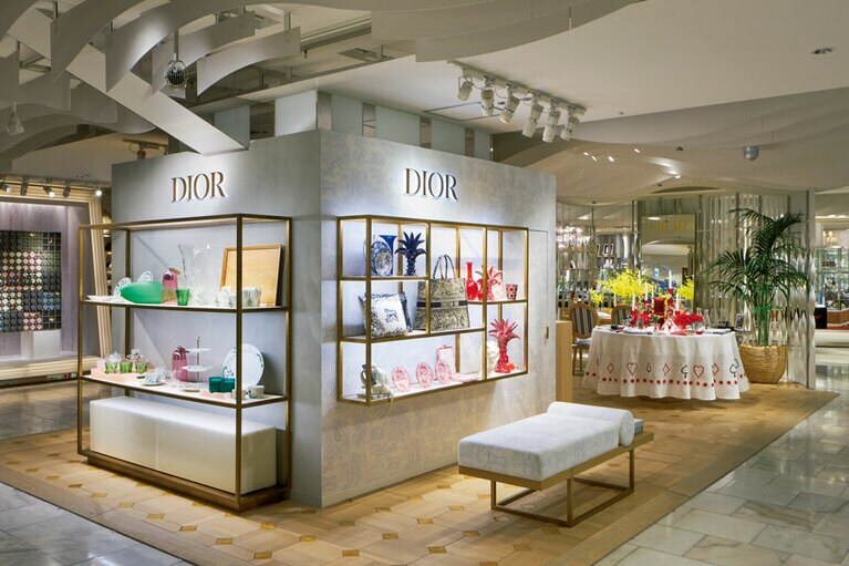 DIOR MAISON ポップアップストア。©Daici Ano