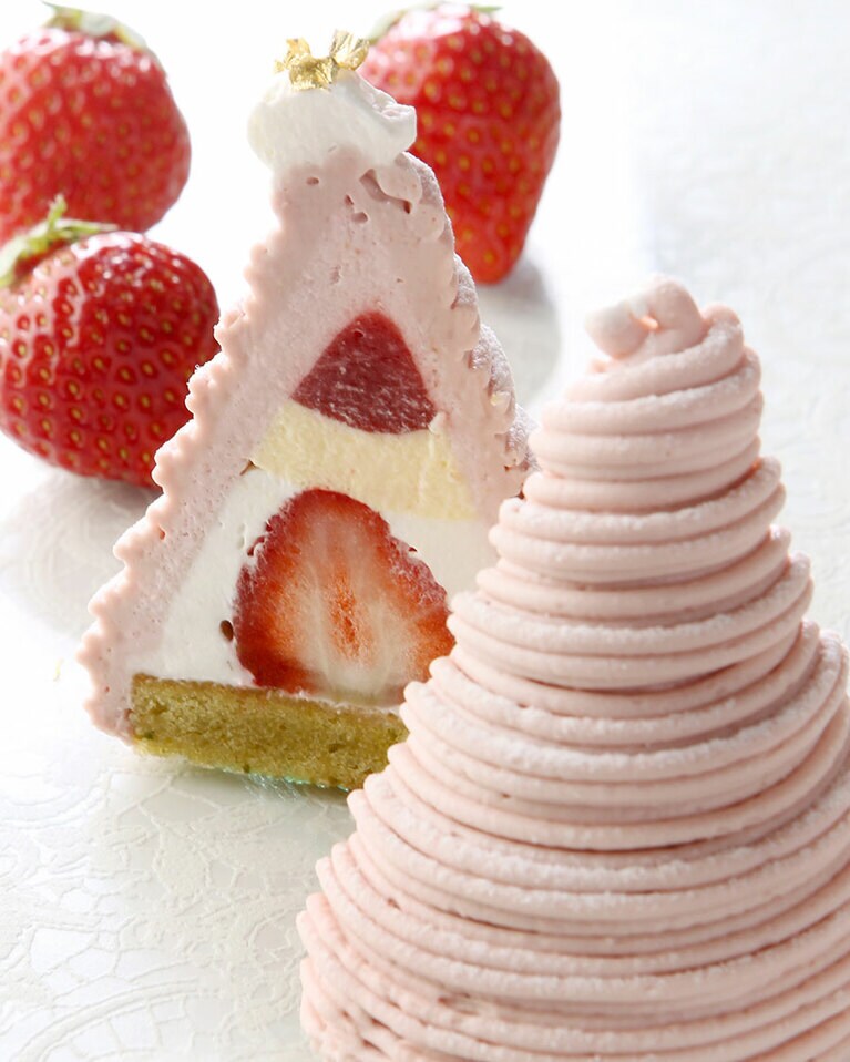 「苺のモンブラン」750円。