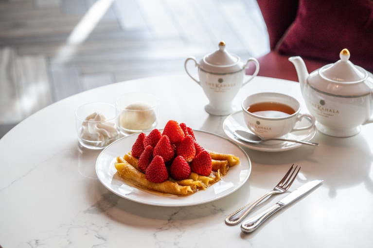 種類豊富なお茶に合わせて。