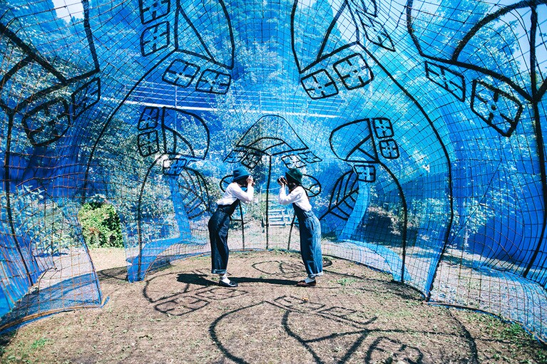 六甲ミーツ・アート、昨年度開催時の様子。