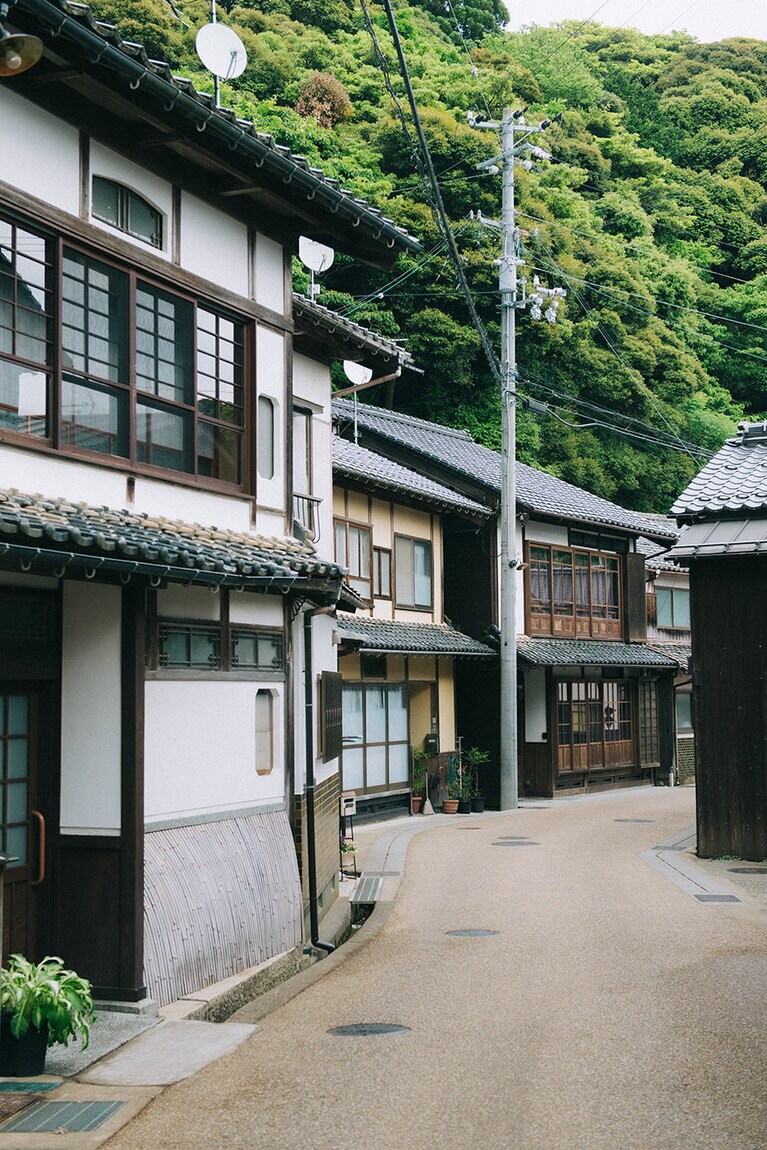風情のある佇まい。