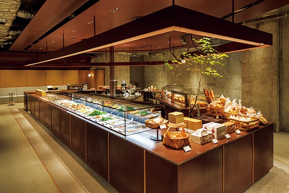 洗練されたインテリアデザインの「ガルガンチュワ」。