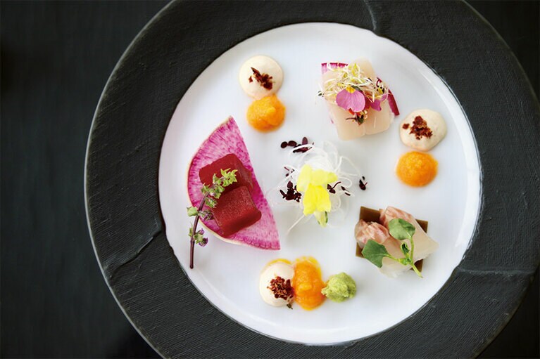 体に優しい和食を堪能できる。／女性のための宿 翠蝶館［北海道・定山渓］