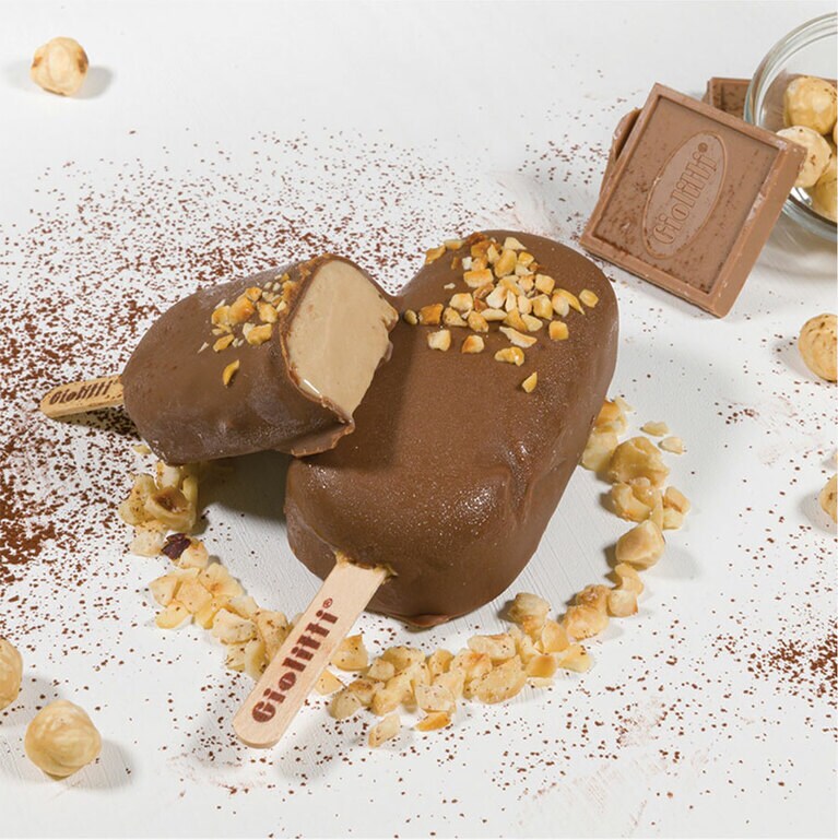 本国でのシグネチャーメニュー「GIOSTECCO CHOCOLATE」。