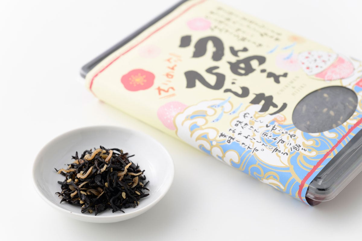 うんめぇひじきちりめん入り 702円（80g）。