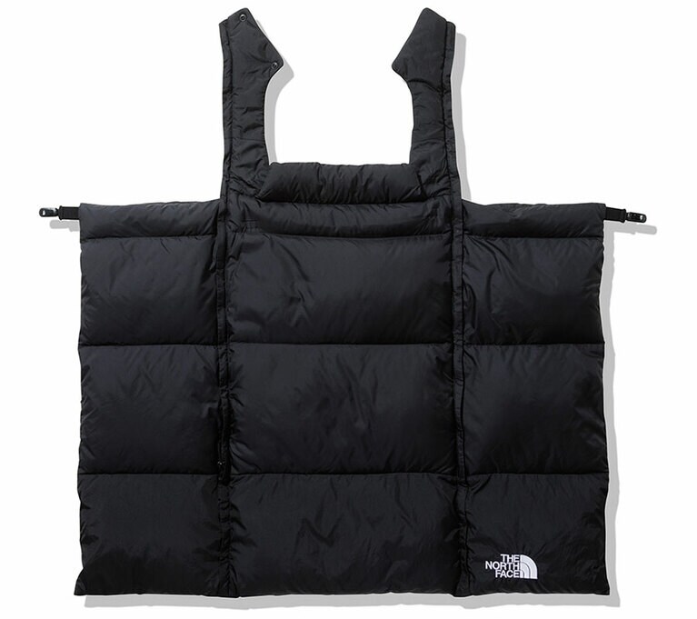 CR ヌプシアタッチャブルブランケット(ブラック／S、M、L、XL、XXL) 16,500円。