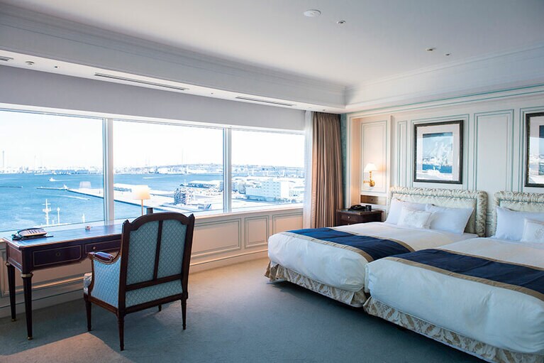 タワー館セミスイートハリウッドツイン。