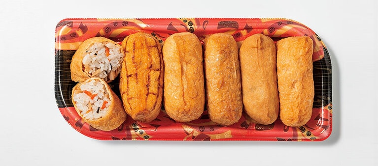 グランスタ限定6種いなり詰合せ 862円／豆狸(グランスタ)