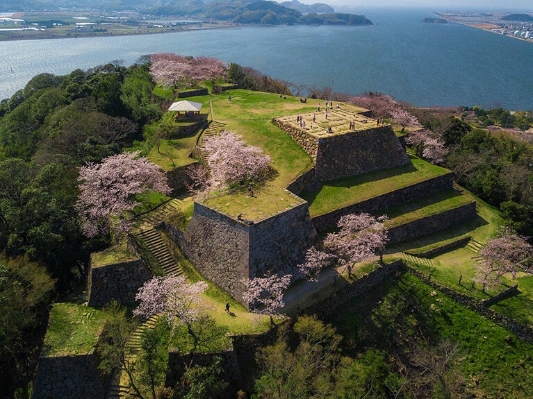 【鳥取県】米子城跡。