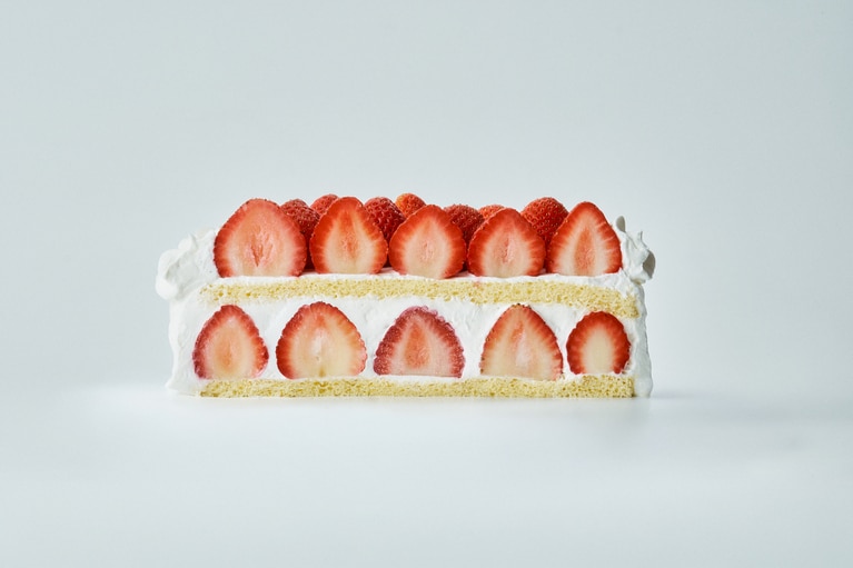 「ストロベリー クラウン」の断面。