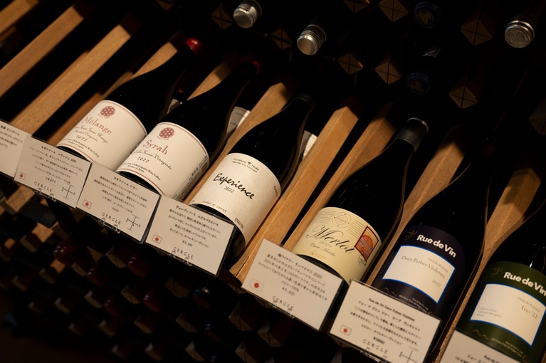 長野県のワインも充実している。