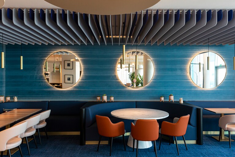 2023年1月にオープンしたホテル「メルキュール ダンケルク サントル ガール」。