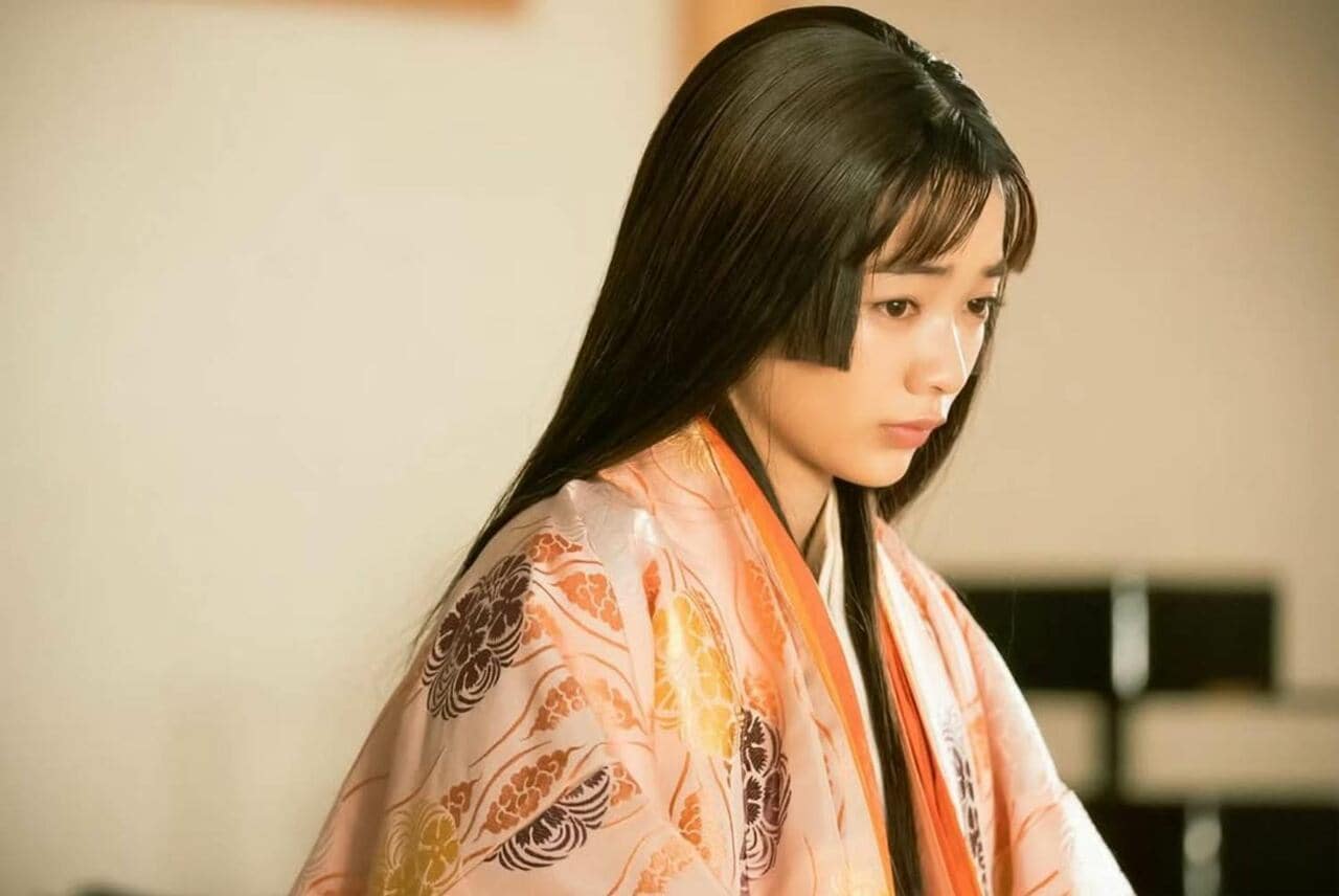 大河ドラマ『光る君へ』で藤原彰子役を好演（見上愛のインスタグラムより）