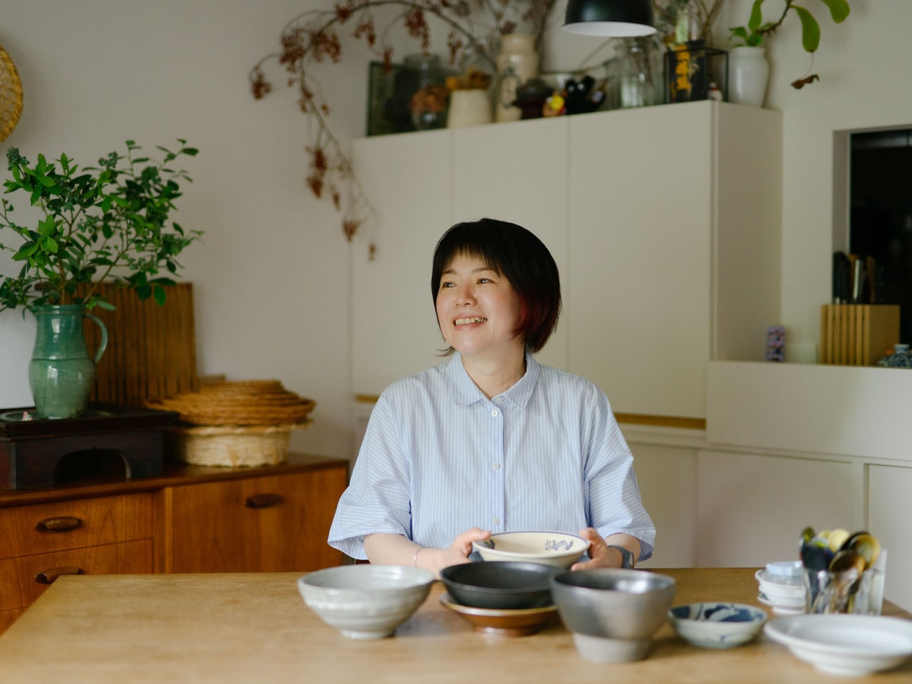 フードスタイリストの久保百合子さん。