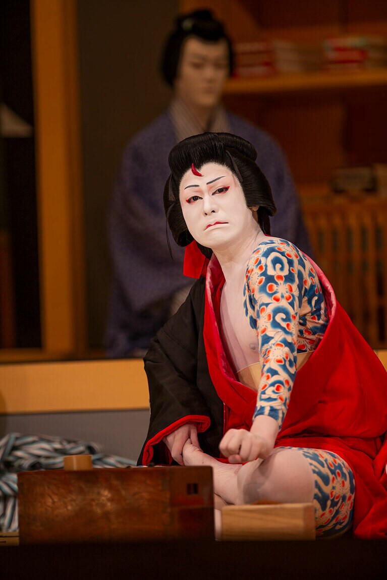 弁天小僧菊之助（中村歌之助） 撮影：荒木大甫。