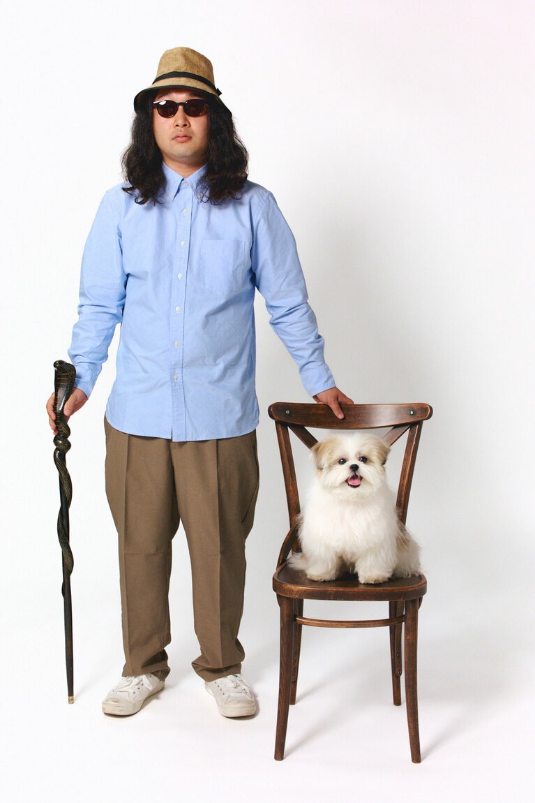 「みうらじゅん・レノン」こと賀屋さんとモコゾウ。