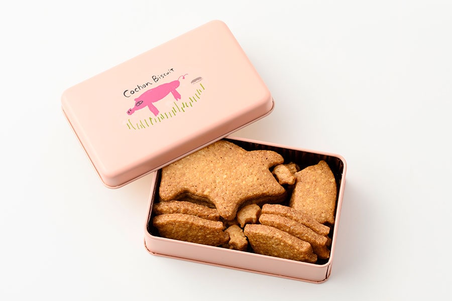 Sweets works Éclair「cochon biscuit コションビスキュイ(親子ぶたのビスケット)」1,296円(100g)／徳島県