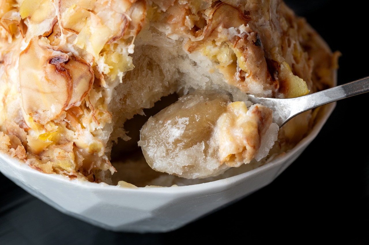 どこを食べても栗の味。