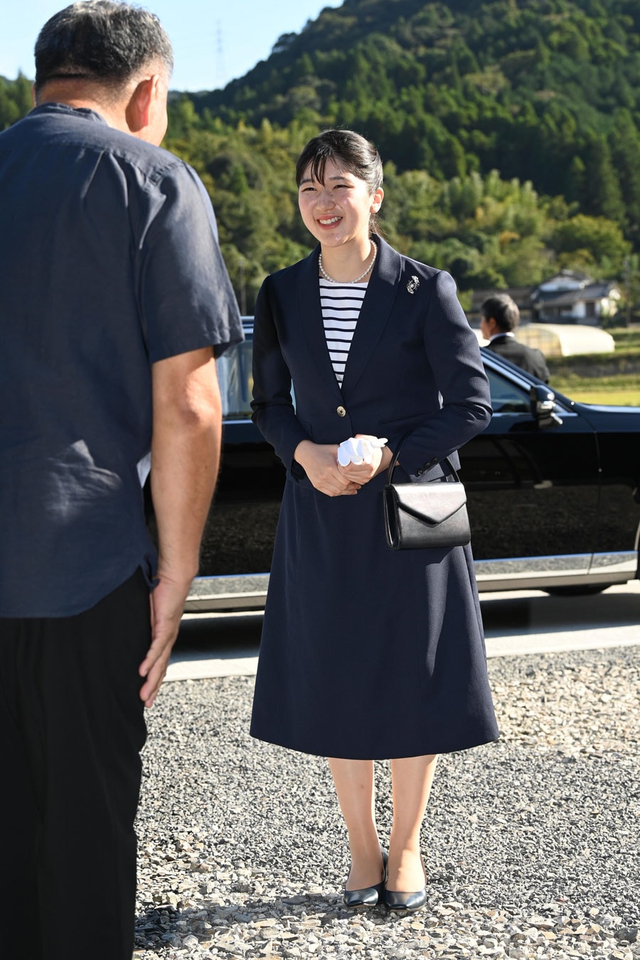 2024年10月12日 佐賀県庁御訪問 ©時事