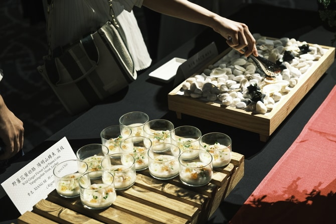 夢のようなブッフェ。