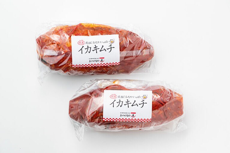 おつけもの慶kei「元祖！おなかいっぱいイカキムチ」 1,780円(約500g)／神奈川県