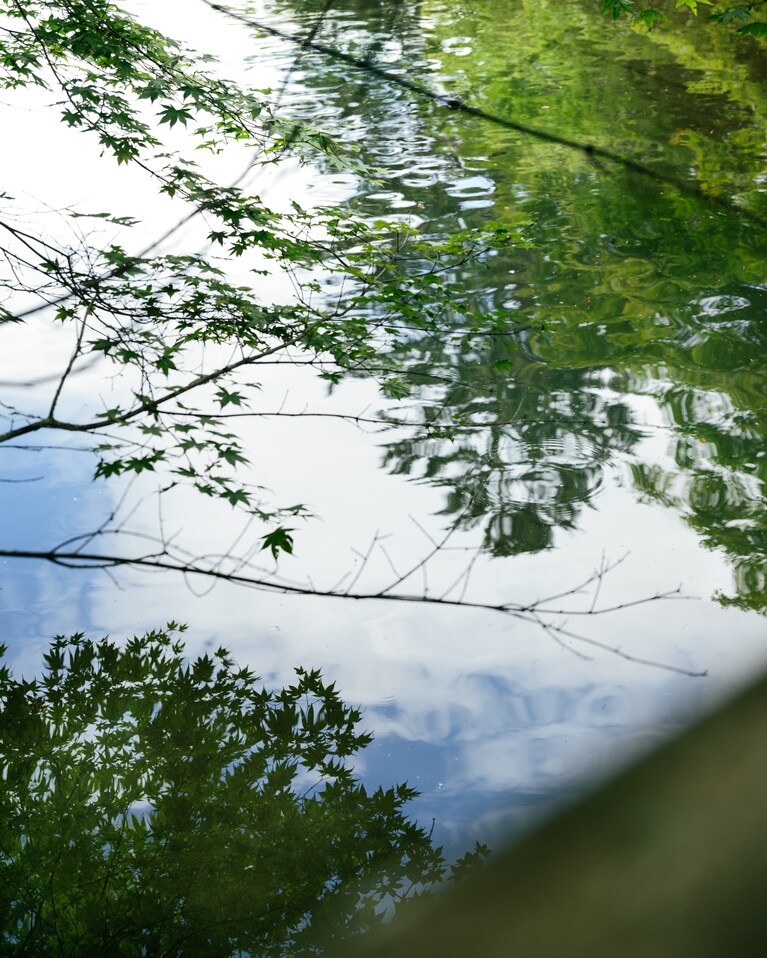 軽井沢はすでに秋の気配。