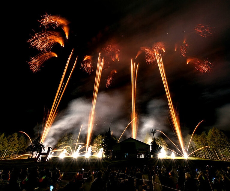 絶景花火。菊屋小幡花火店（2024年）