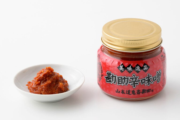 勘助辛味噌 600円（150g）。