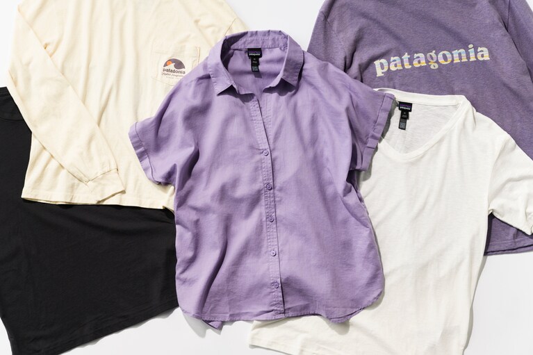 パタゴニアには、4種のコットンを使ったアイテムがラインナップ。