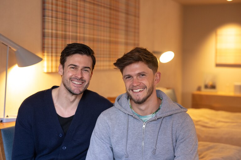 オレグ・ザゴロドニー（左）とトム・プライヤー