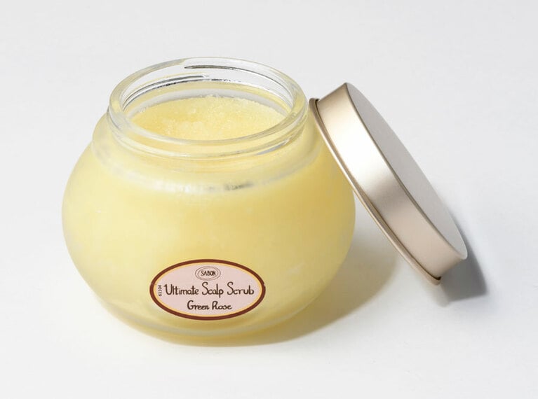 ヘッドスクラブ グリーン・ローズ 300g 4,400円／SABON Japan