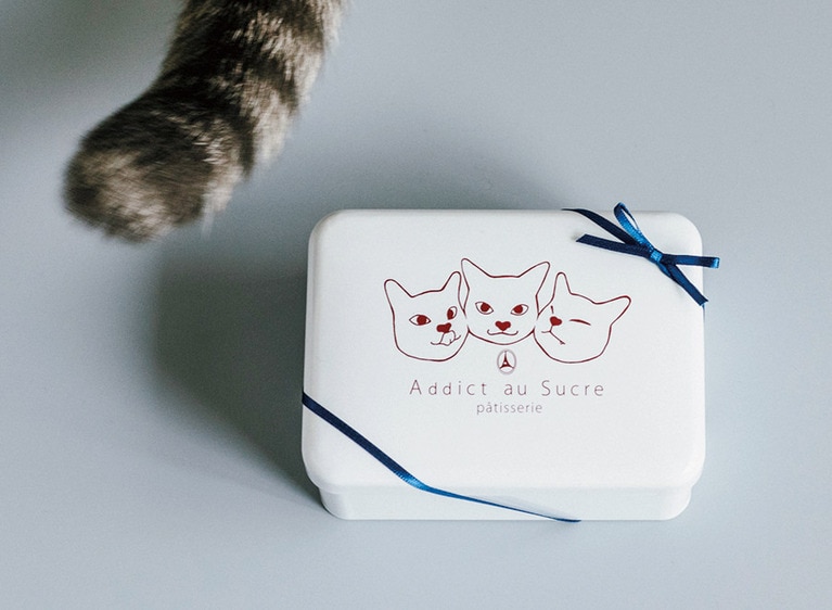 Addict au Sucreのボワット トロワ シャ。4種入 1,600円。